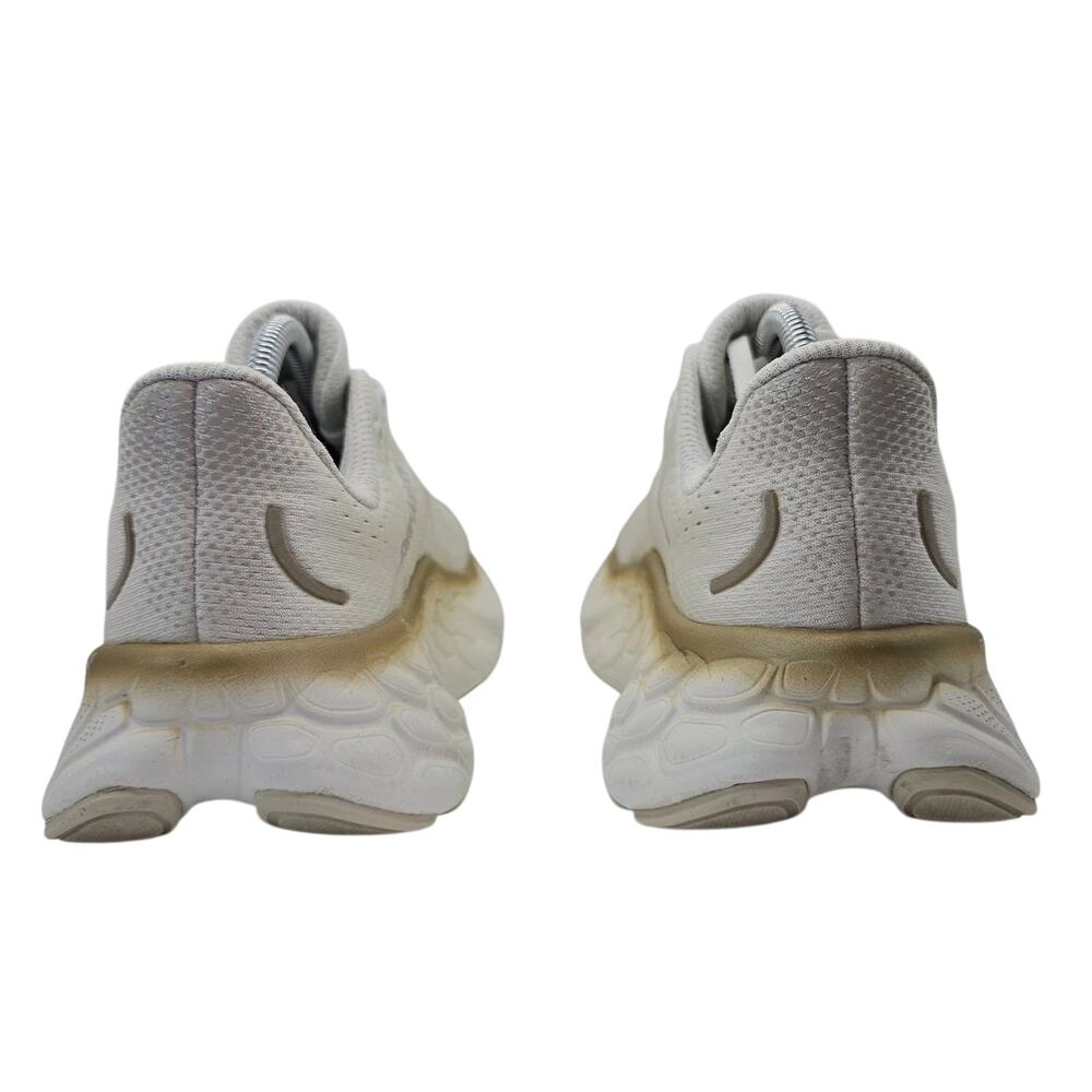 New Balance Fresh Foam X More v4 Womens 10.5 B White Gold Running Shoes Sneakers - Picture 7 of 12